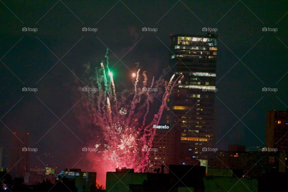 Mexican Fireworks color