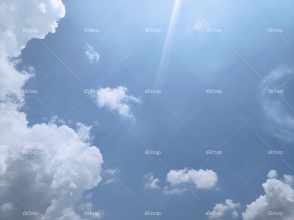 a image of sunny view