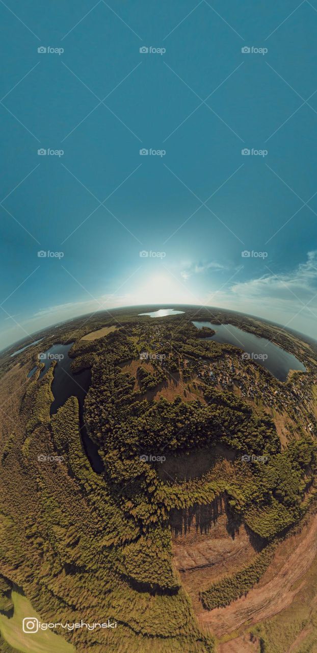 Беларусь. Азино. озеро.Белое