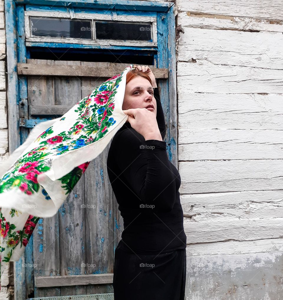 Ukrainian headscarf is a protection of the female gender