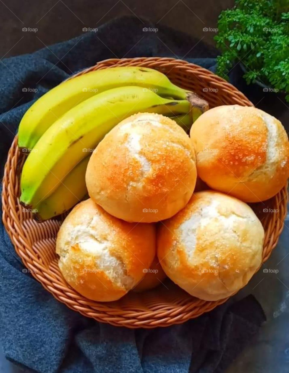 Srilankan style sugar coated sweet buns for Breakfast time .