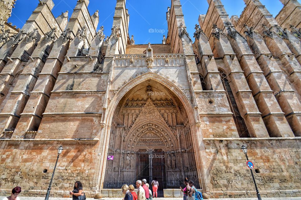 Puerta del Mirador, Catedral de Mallorca (Palma de Mallorca - Spain)