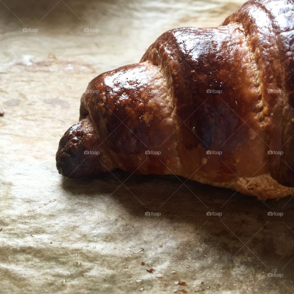 Homemade croissant 