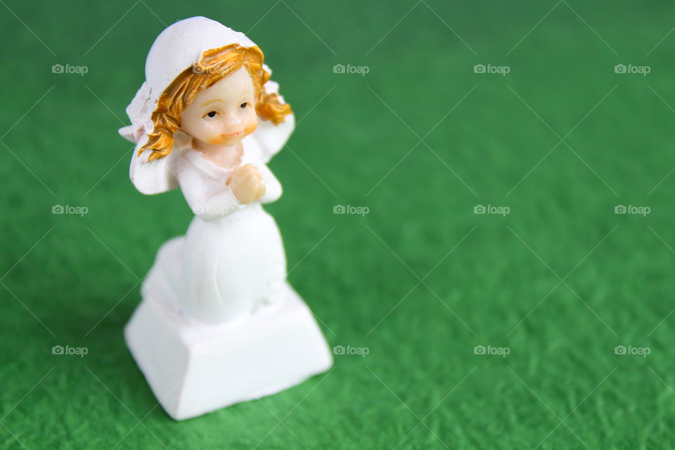 bride miniature toy figurine