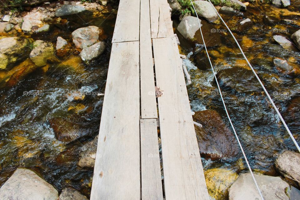 View of a hiking trail