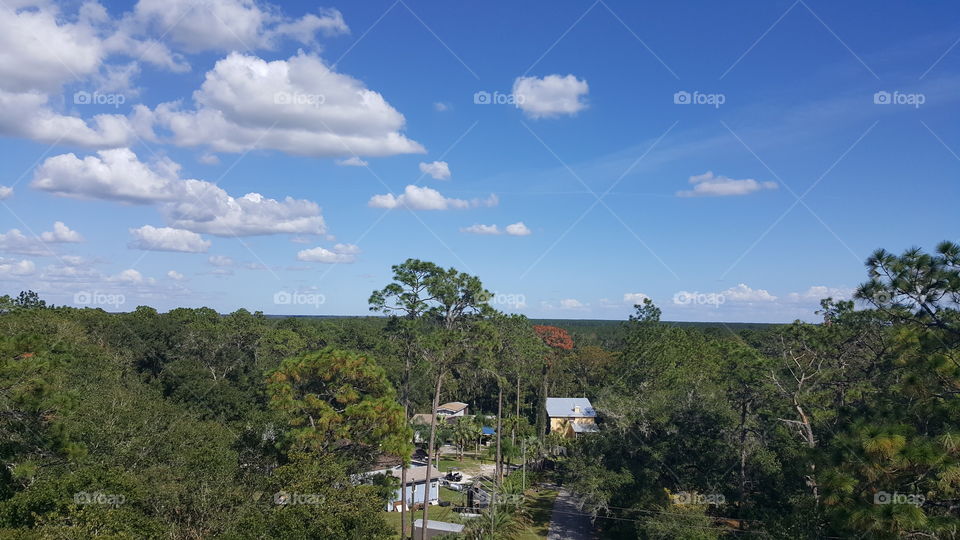 bucket view by the river