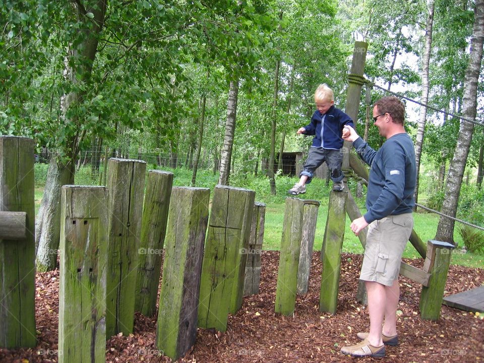 Outdoors playground
