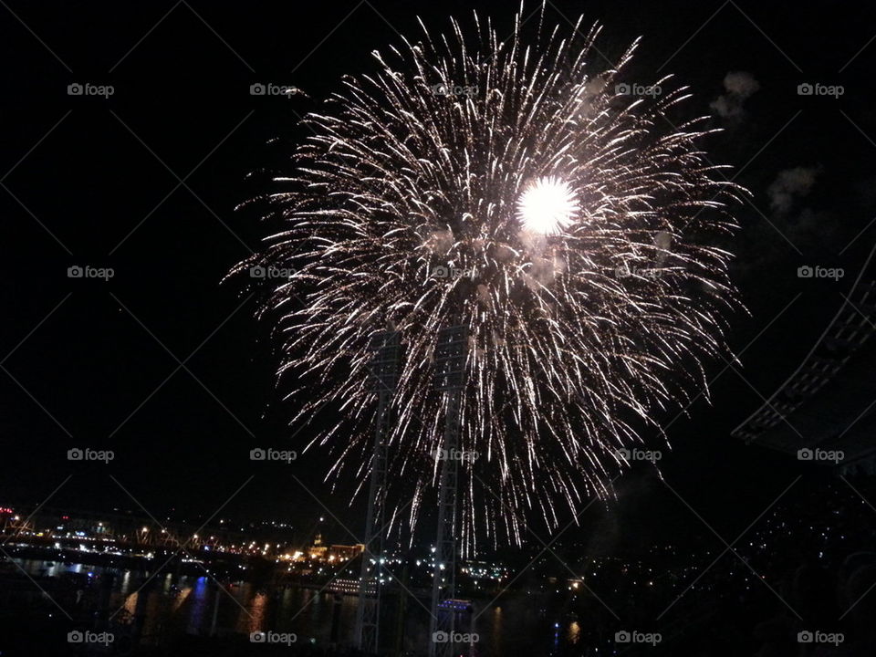 Fireworks in Cincinnati