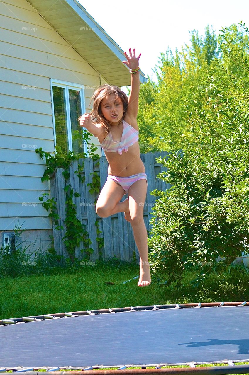 Trampoline Jump