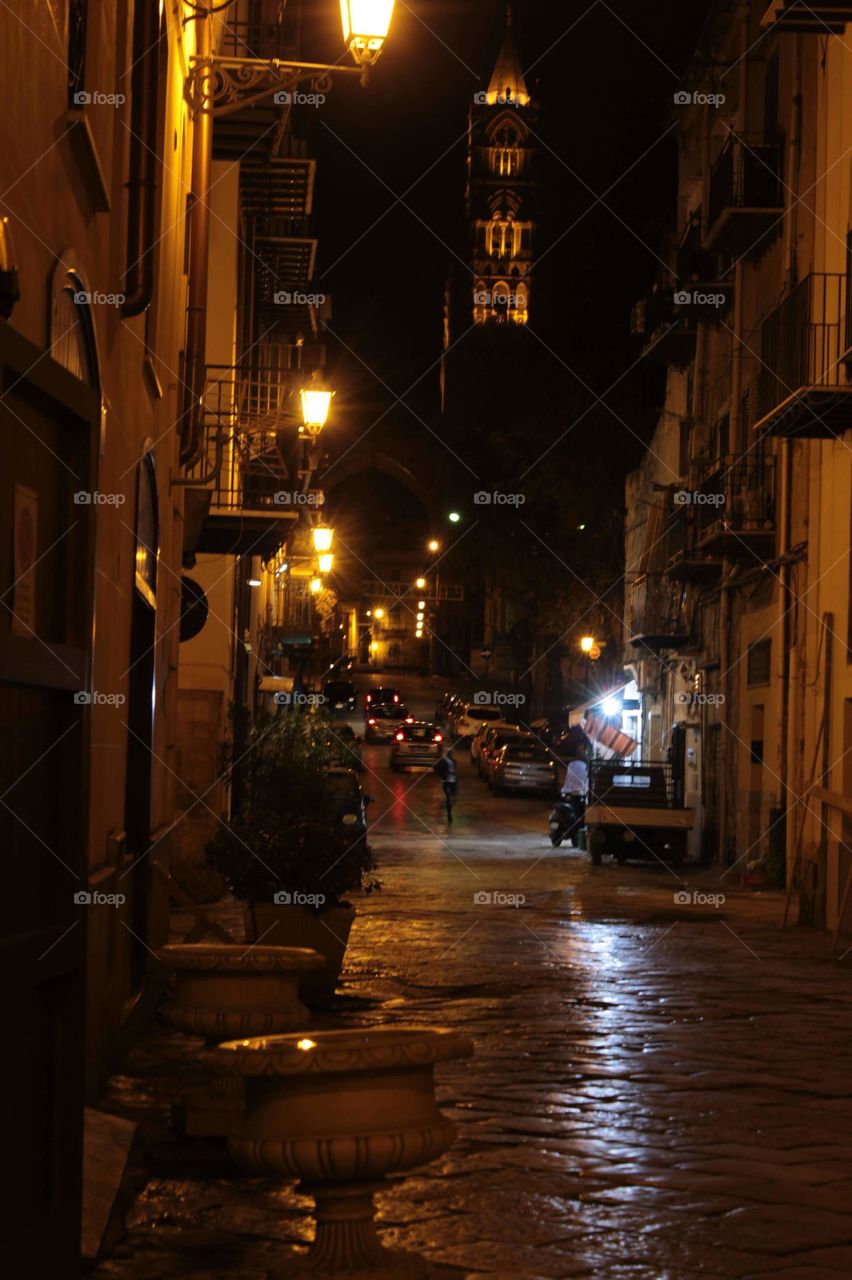 Palermo di sera