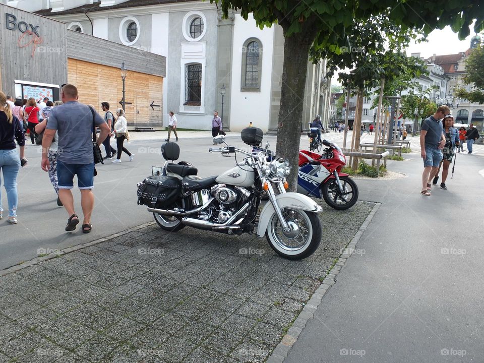 Commuting Series: Motorcycles and Scooters,