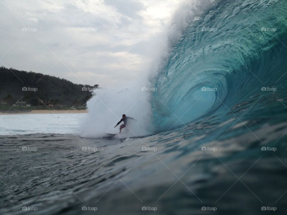 Large wave