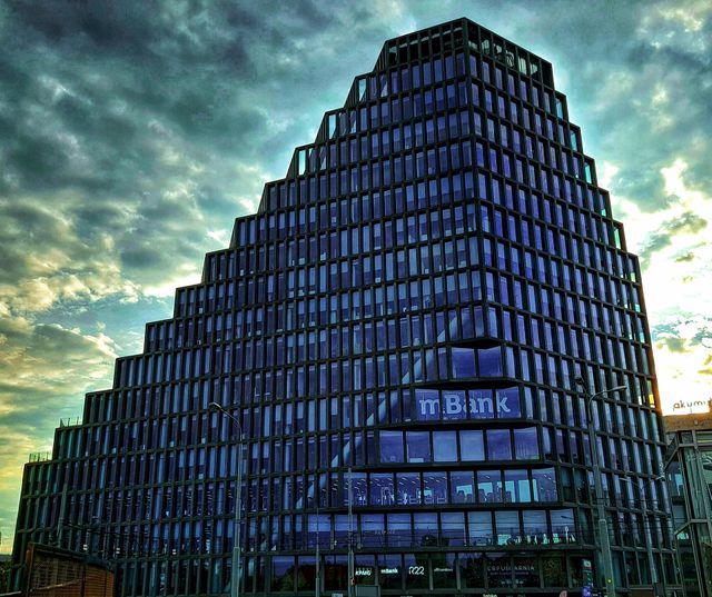 Bałtyk office building in Poznań, Poland.