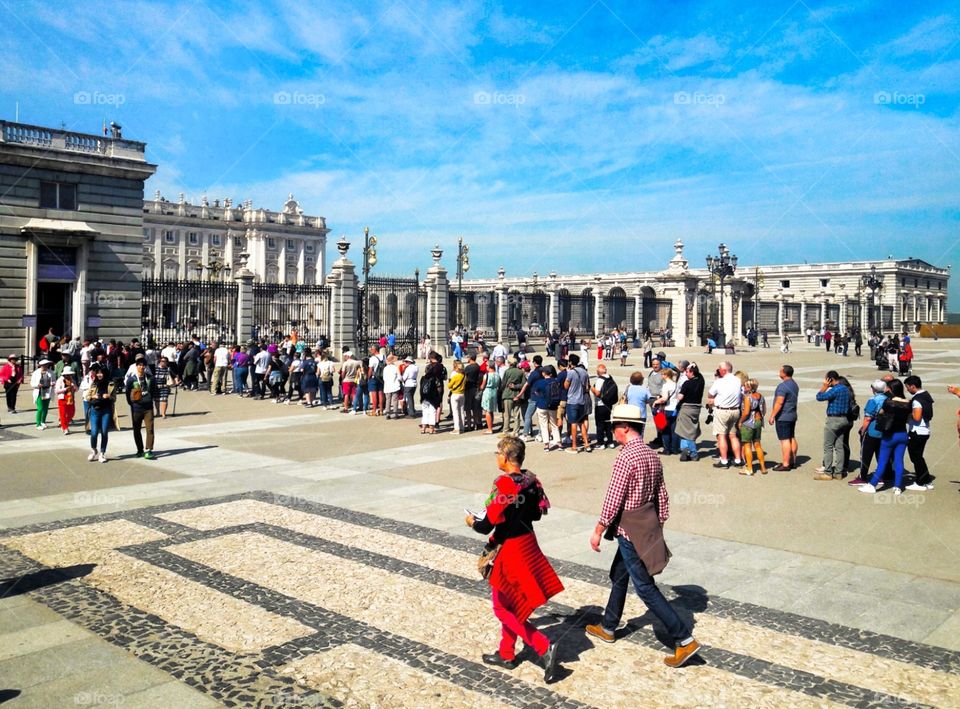 Madrid real palace