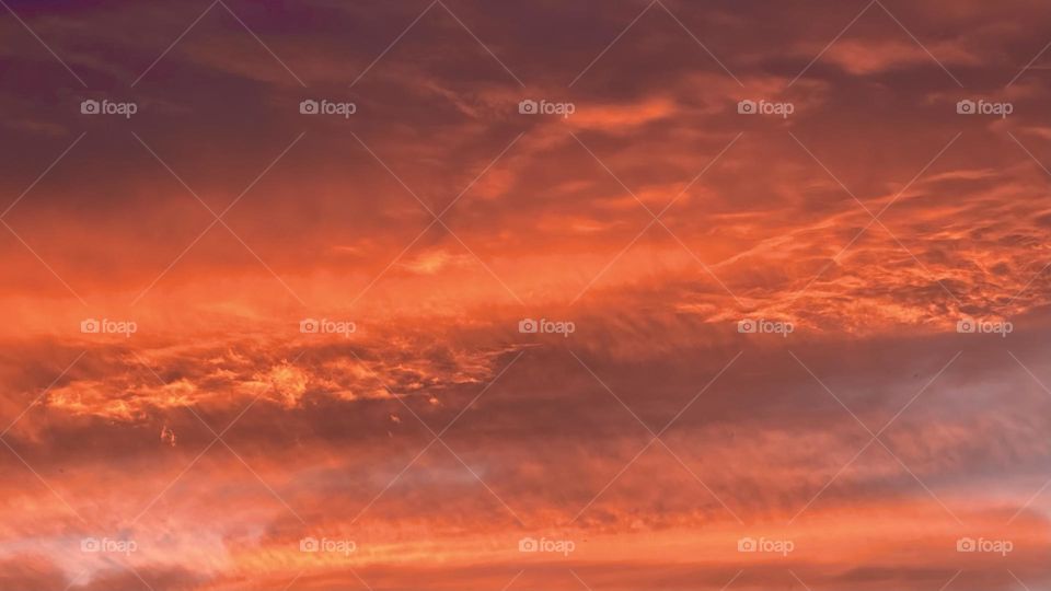 Sunset clouds