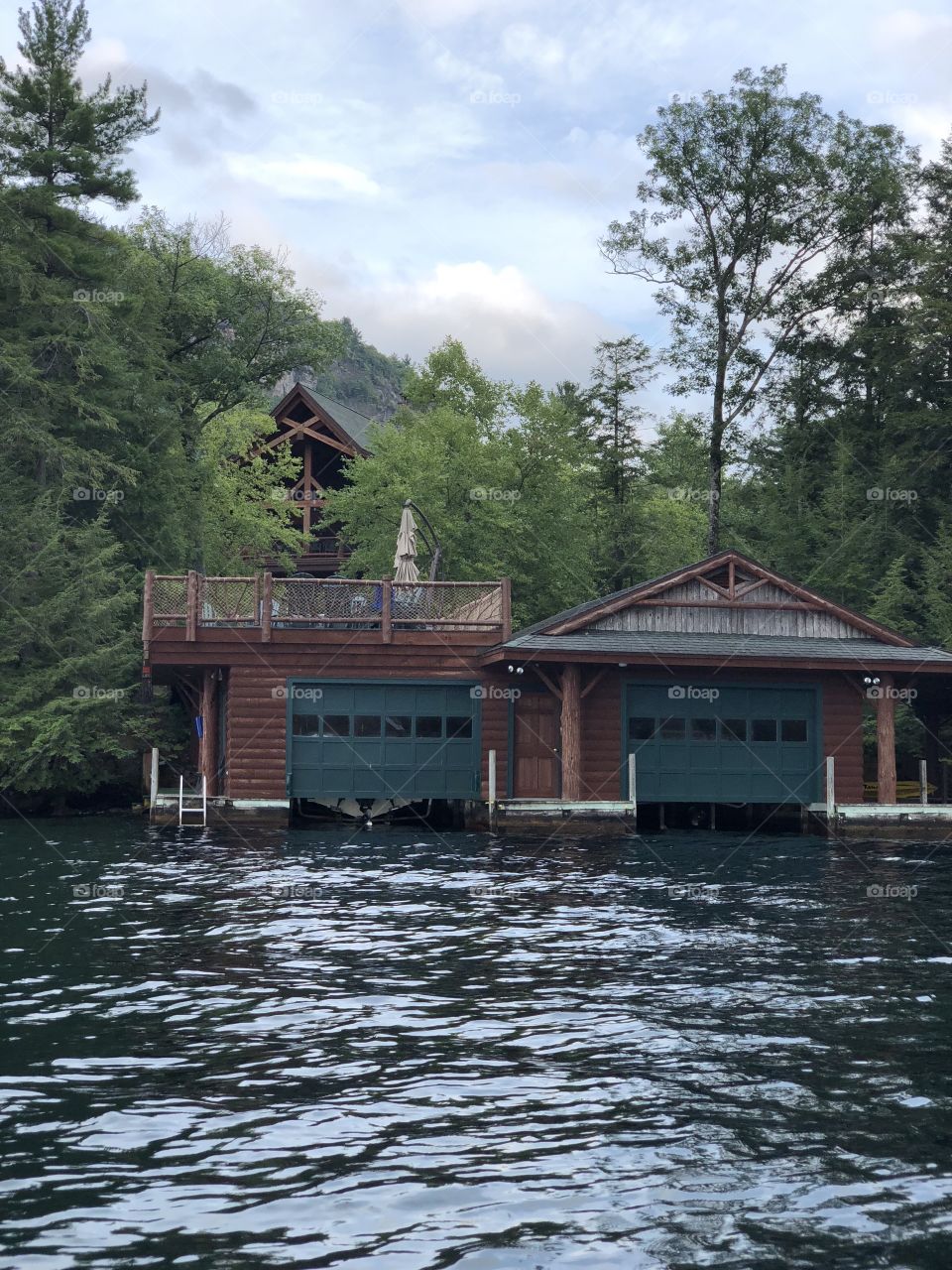boat house in upstate new york