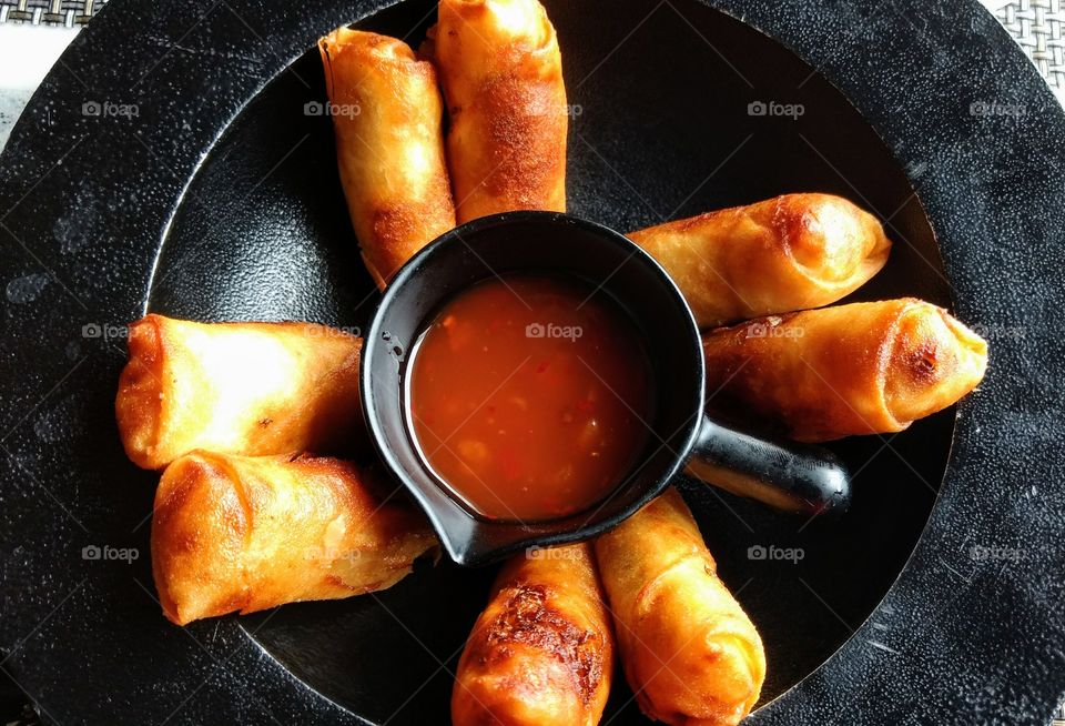 Home Made Spring Rolls