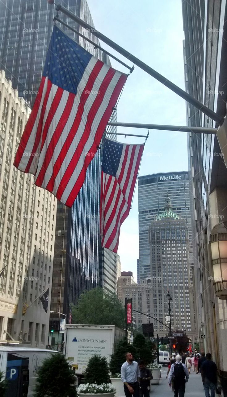 Midtown Manhattan Flag