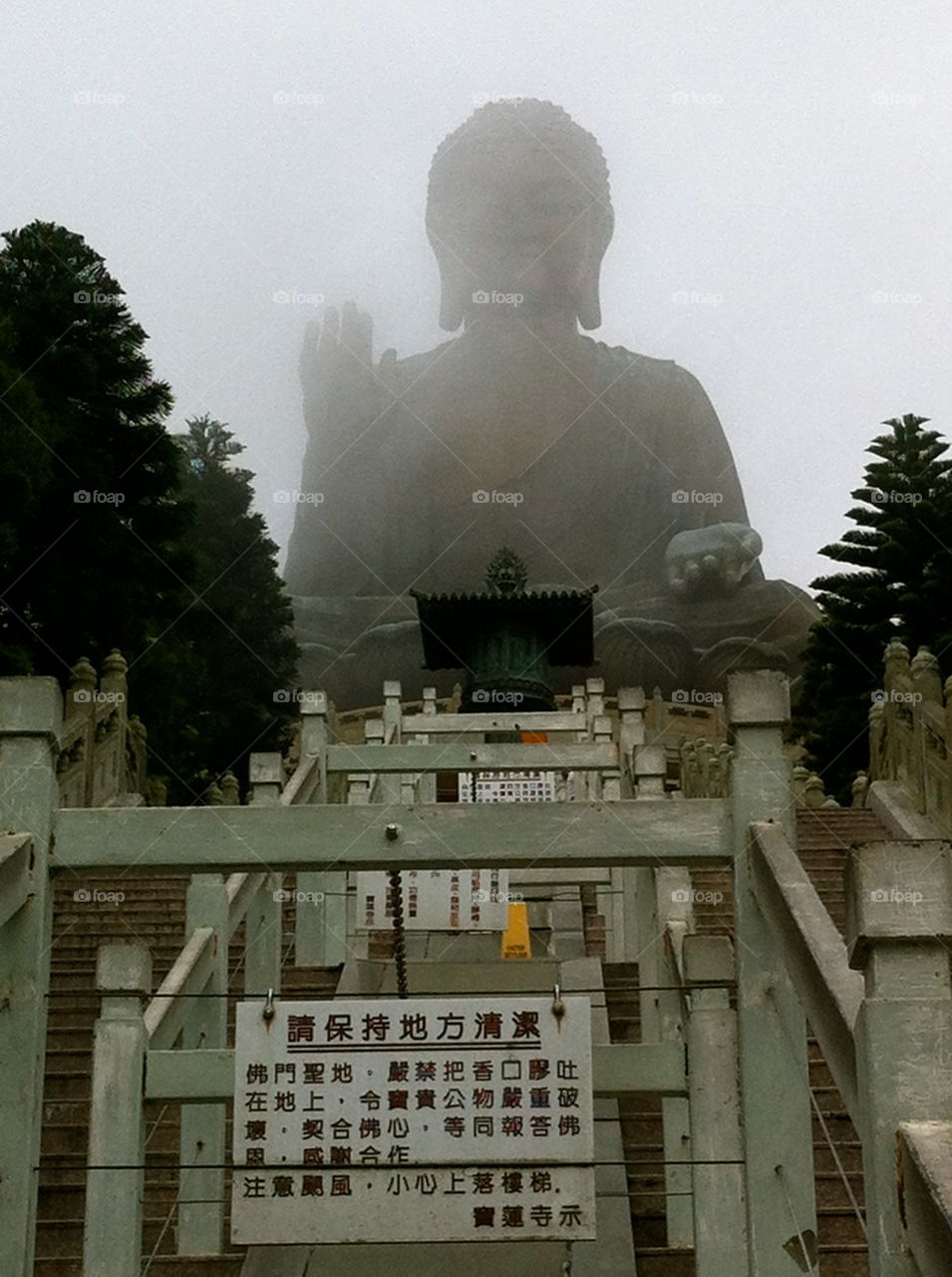 Hong Kong’s Big Buddha. 