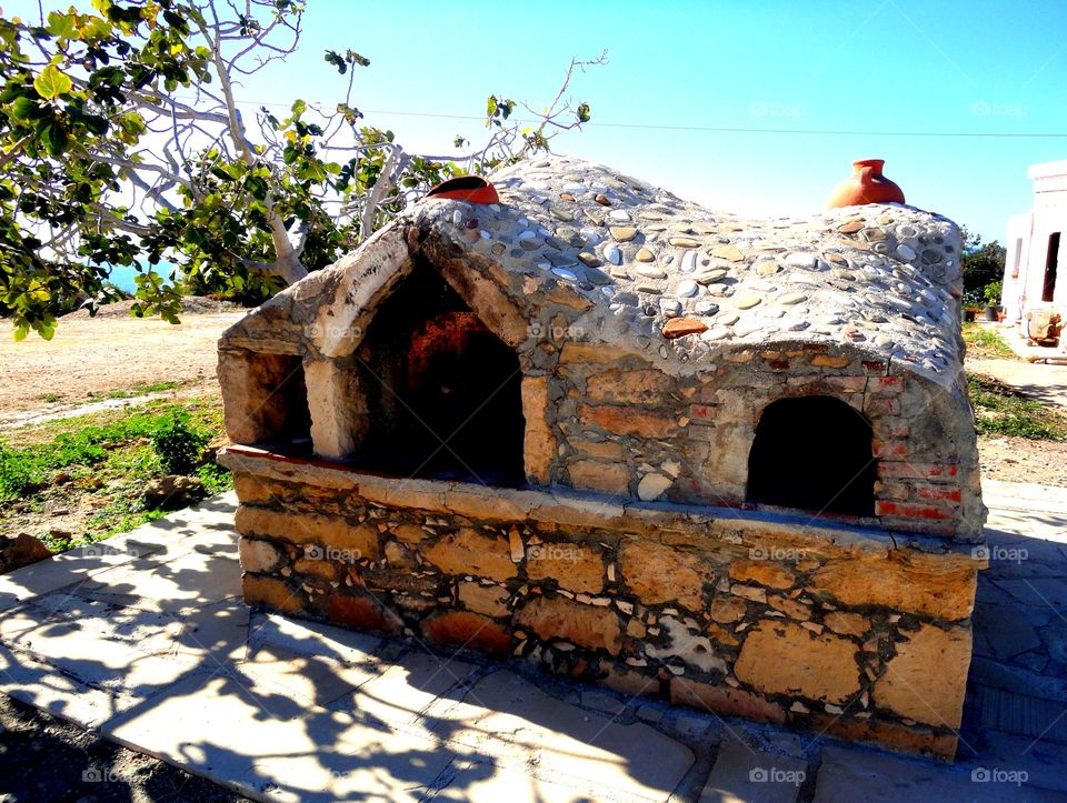 Traditional Cypriot oven 

