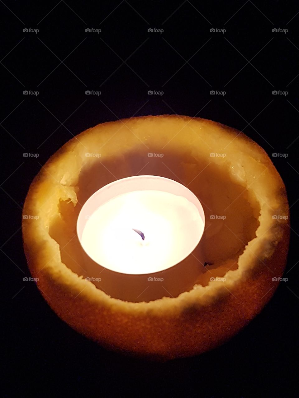 Valentinstag Orangen Licht