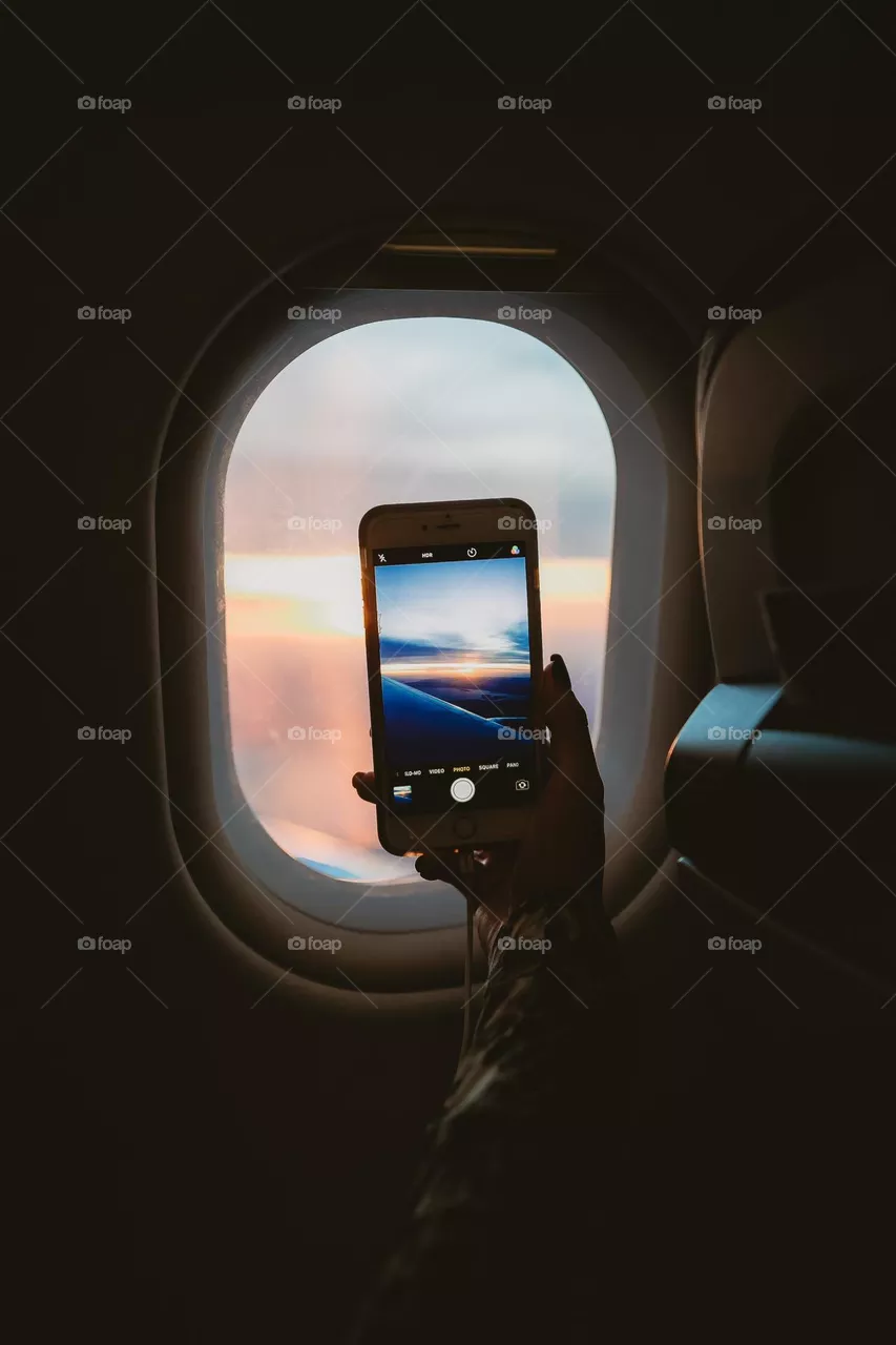 airplane window