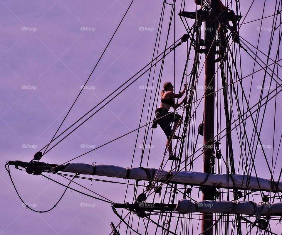 Strong Female Sailor