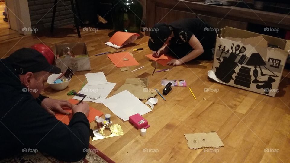 craft evening on Saturday