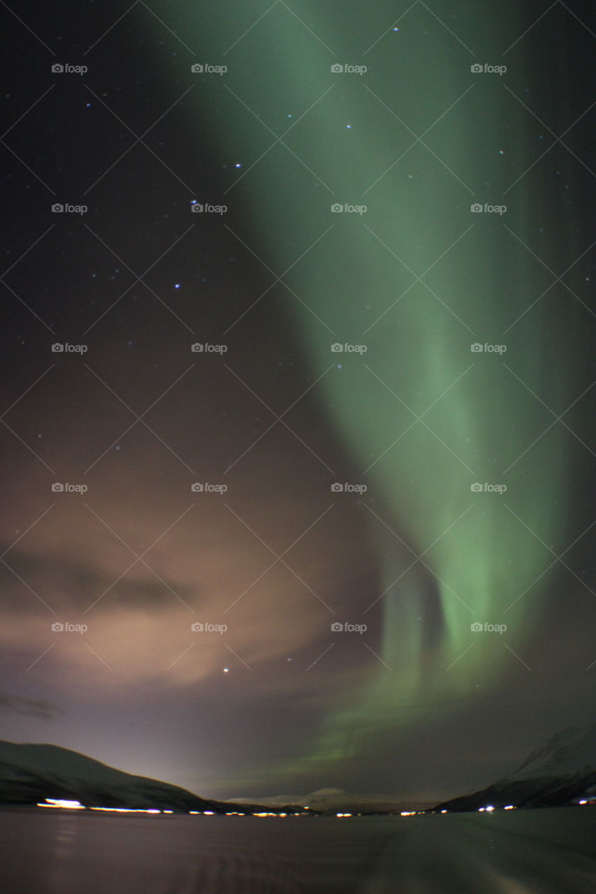 Aurora Borealis In Tromsø 