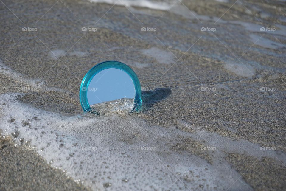 Beach#sea#mirror#reflect#sand