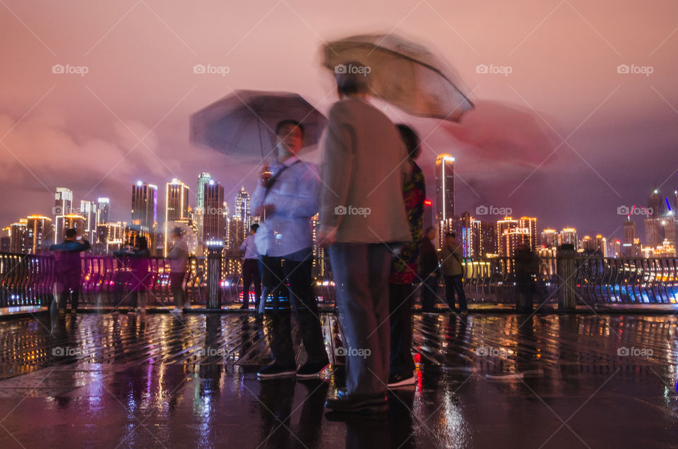 Rainy china nights