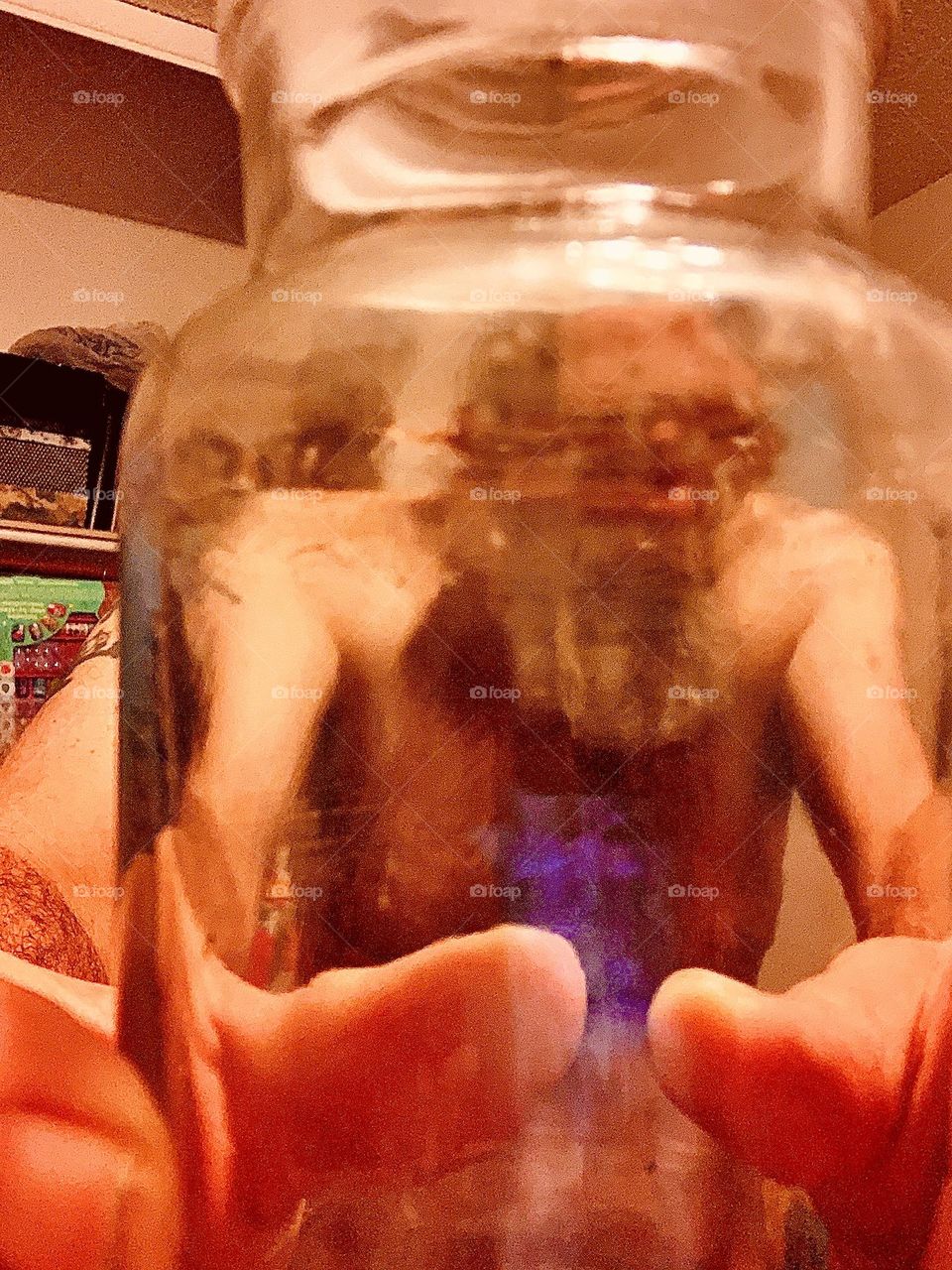 Fuzzy in a jar 