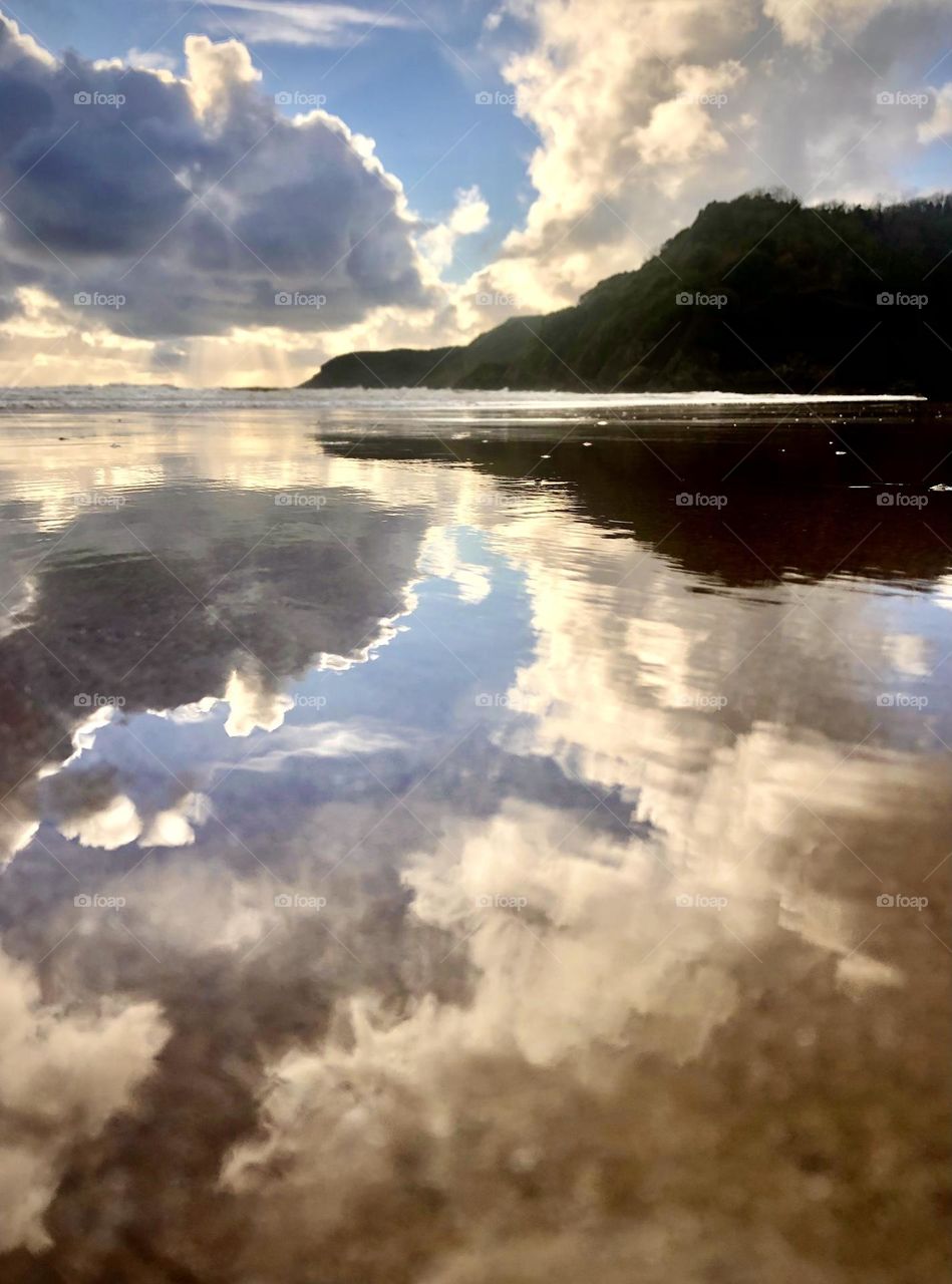 Reflections of the sky