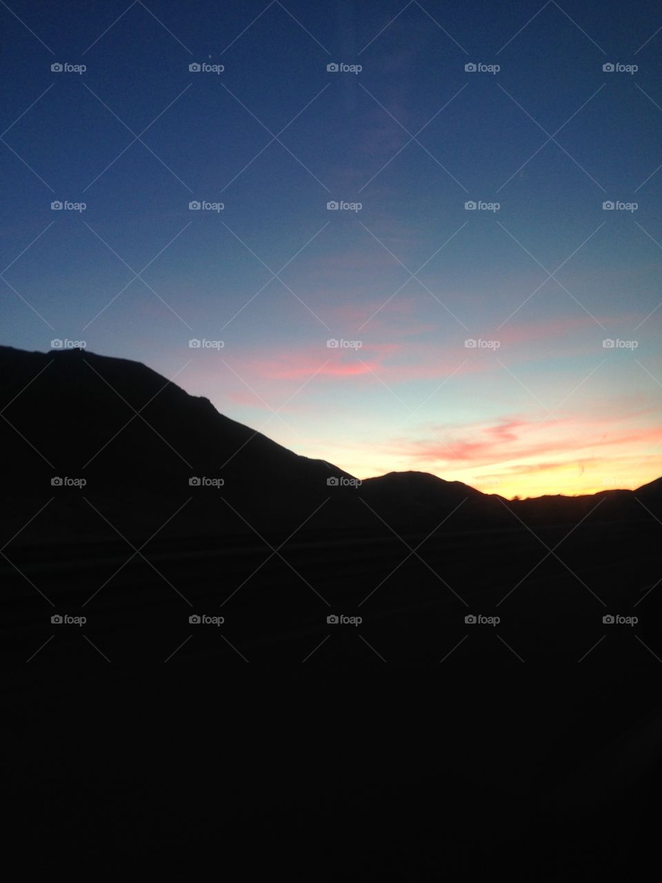 Sunsets in California 