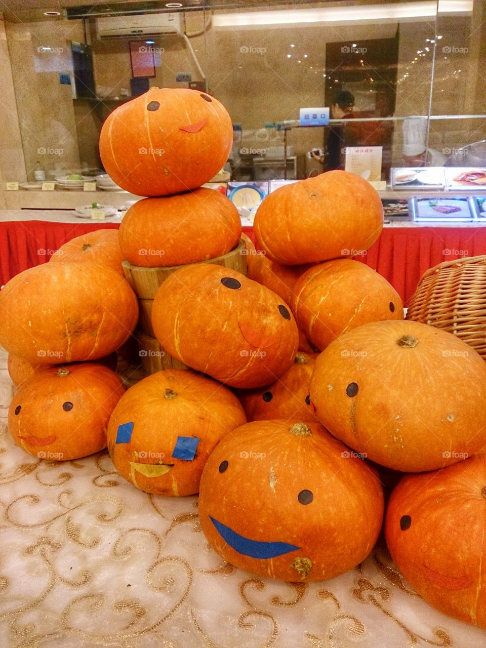 Pumpkins Anyone?. These pumpkins are for halloween.