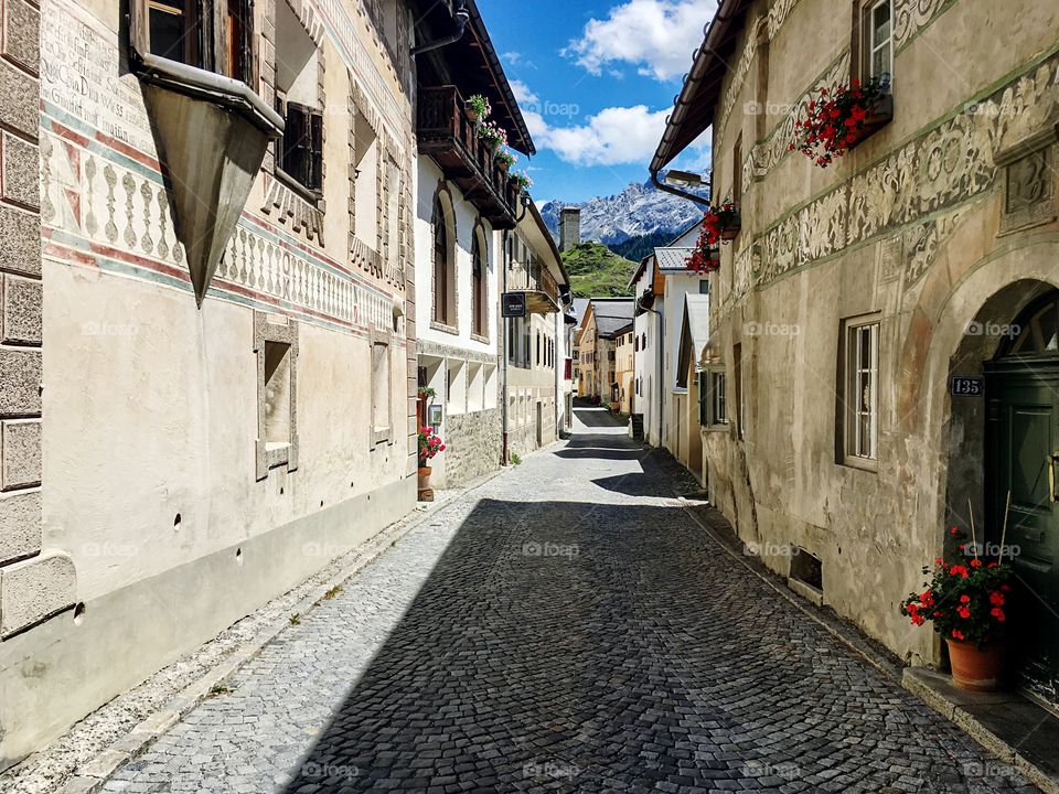 wonderful little village ardez, switzerland