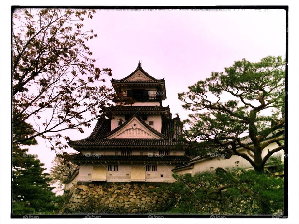 Kochi castle, kochi, Japan