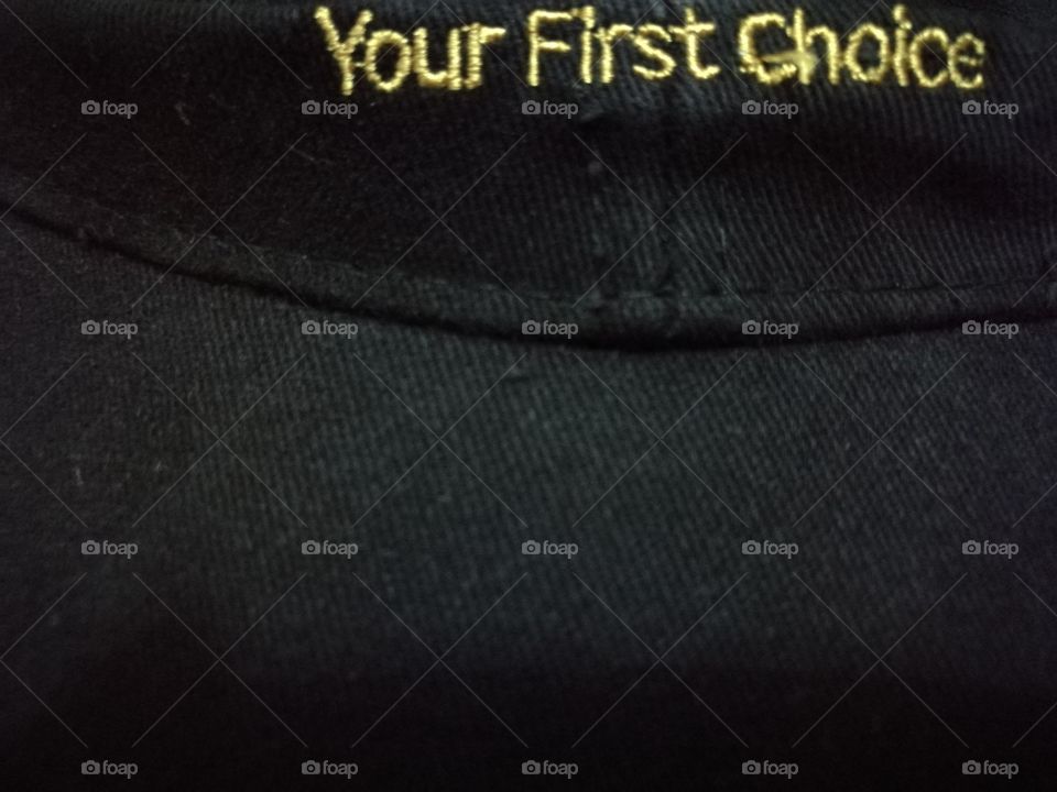 your first choice
