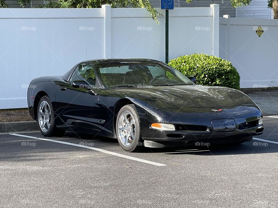 Black Corvette 