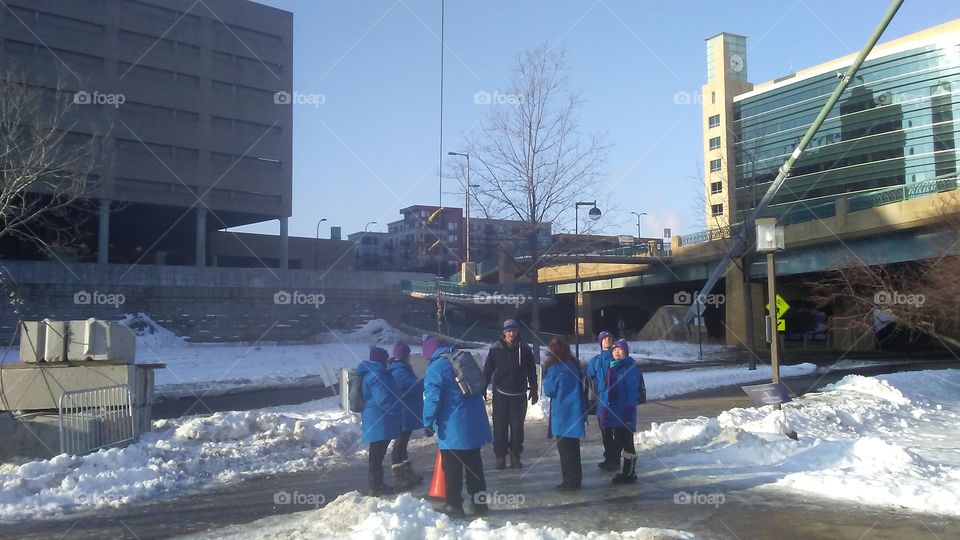 Building, Daylight, City, Calamity, Winter