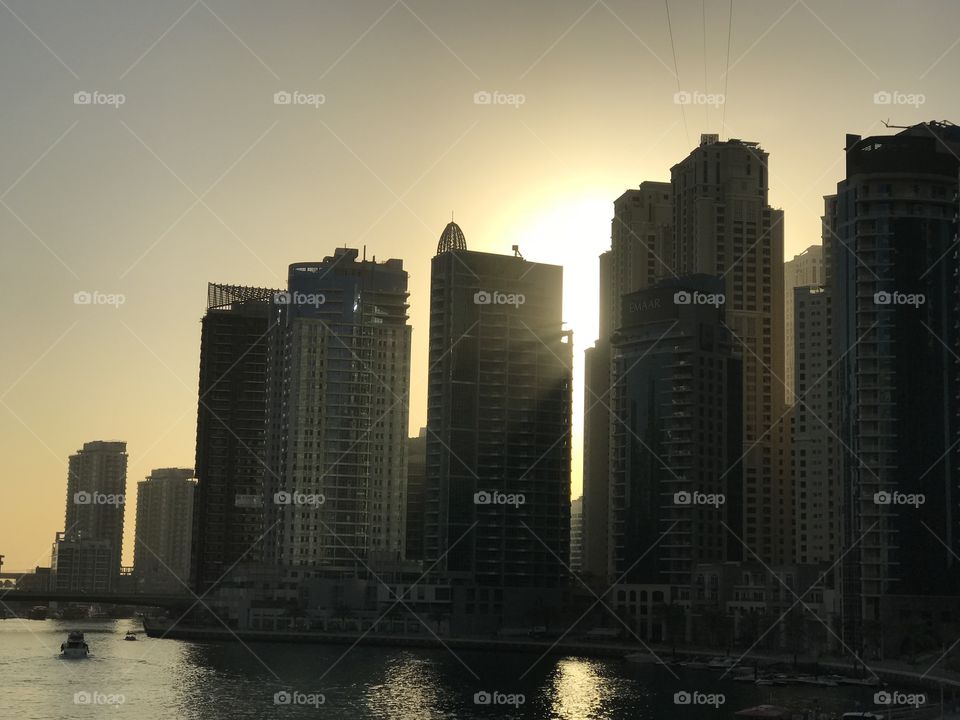 Dubai Marina Sundowner
