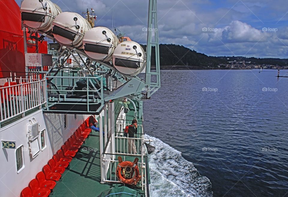 Ferry. Scotland 