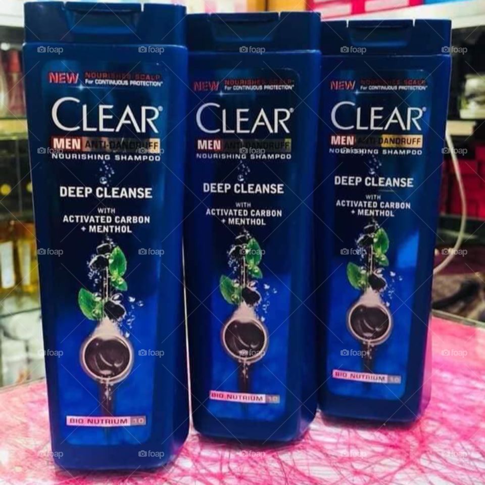 Show your clear shampoo