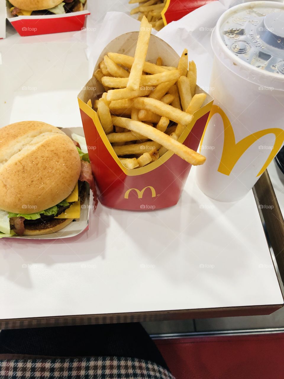 Fast food at McDonald’s 🤔