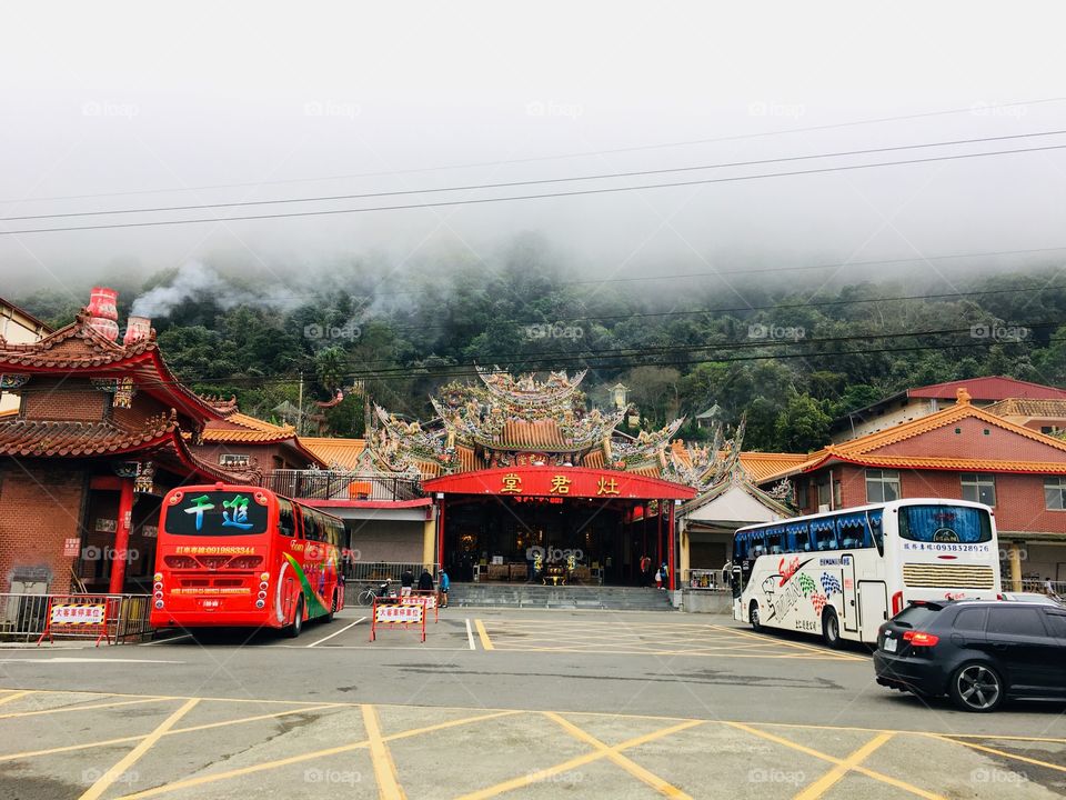 Oldest Temple and monastery taken In Beipu Hinchu, Taiwan