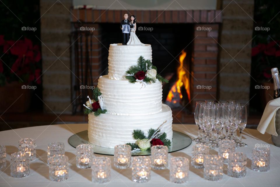 Our wedding cake