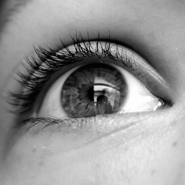 Close up of eye