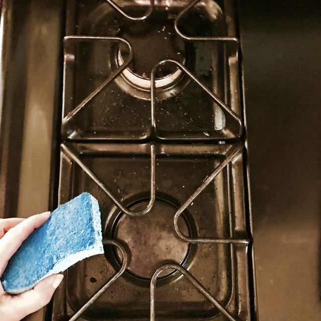 Cleaning Stove Top