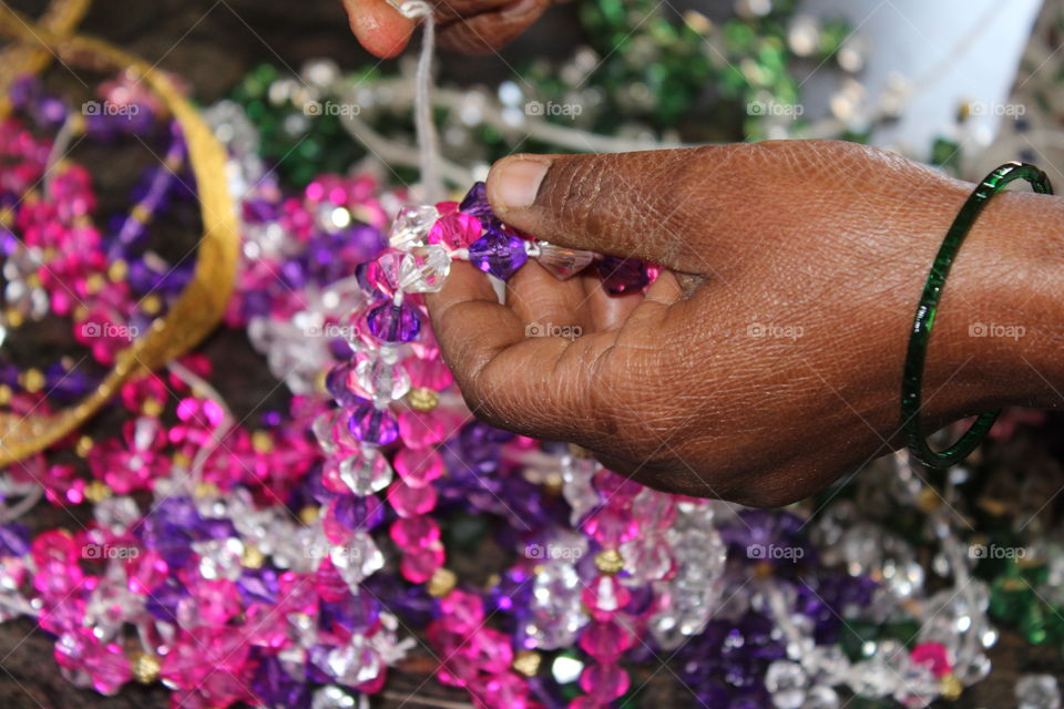 Working Hands Close -up