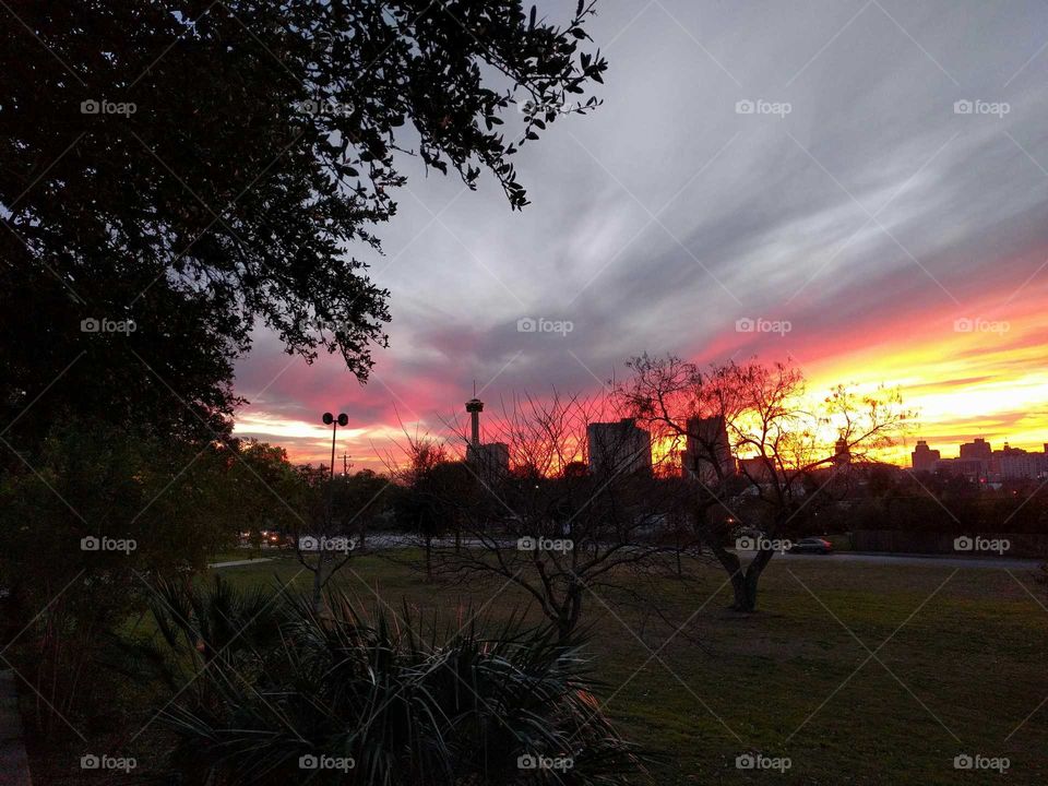 San Antonio Sunset